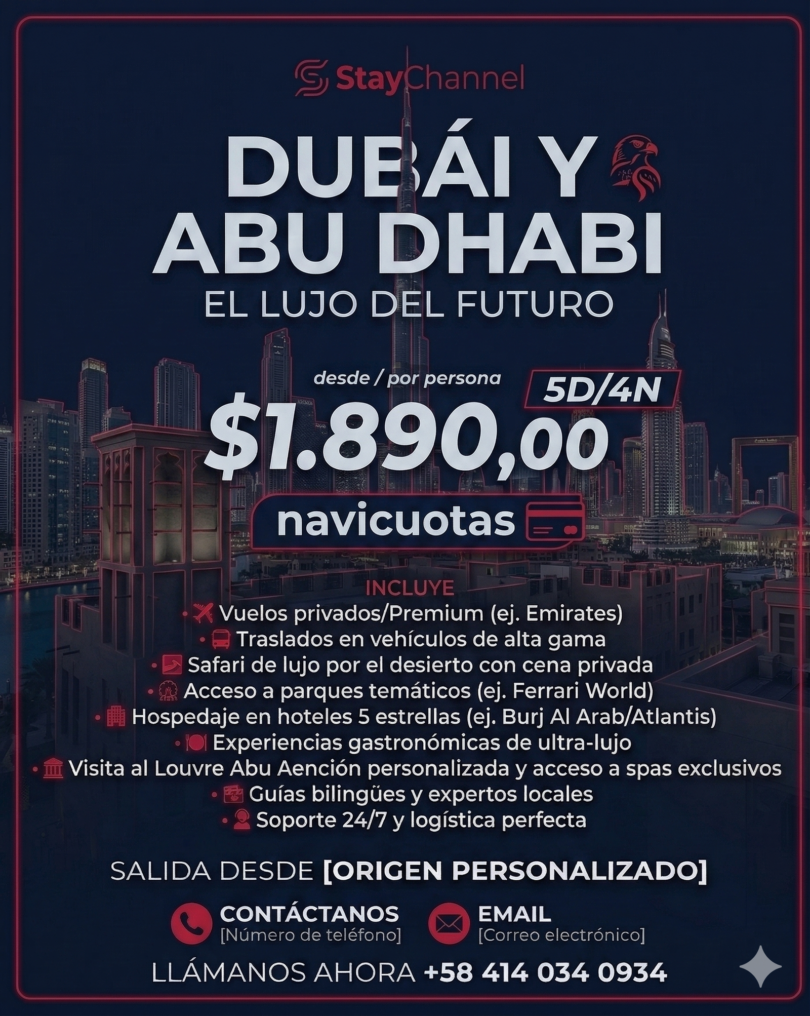 Dubái y Abu Dhabi: El Lujo del Futuro